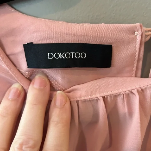 🍀Elegant Pink Women's Blouse - Picture 4 of 6